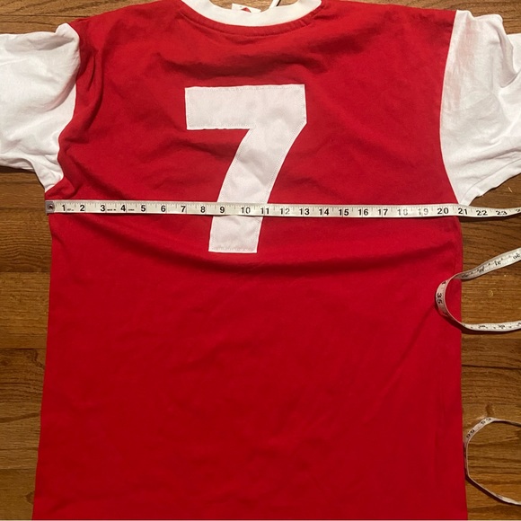 Vintage Mens Medium Red Arsenal Football Club Soccer Teeshirt - Picture 3 of 9
